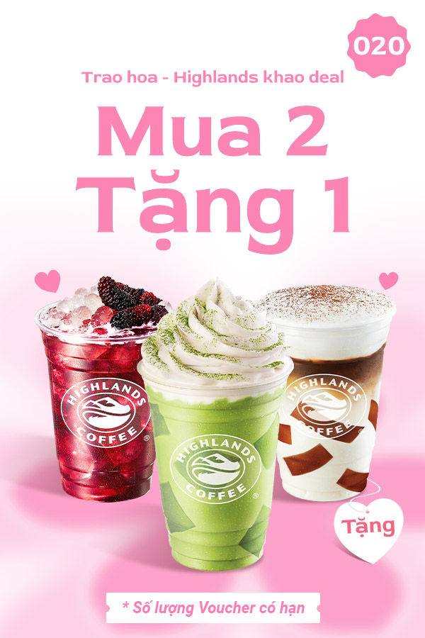 Mua 2 tặng 1
